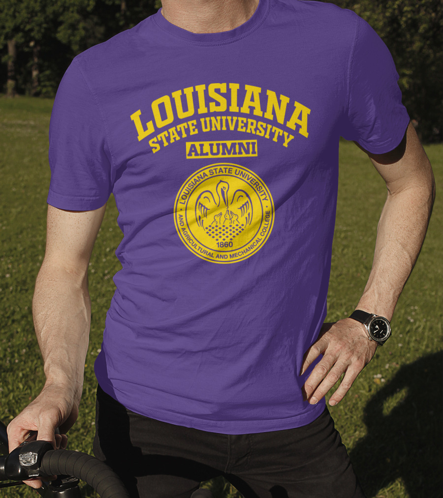 Louisiana State University Alumni Emblem 1860 T-Shirt