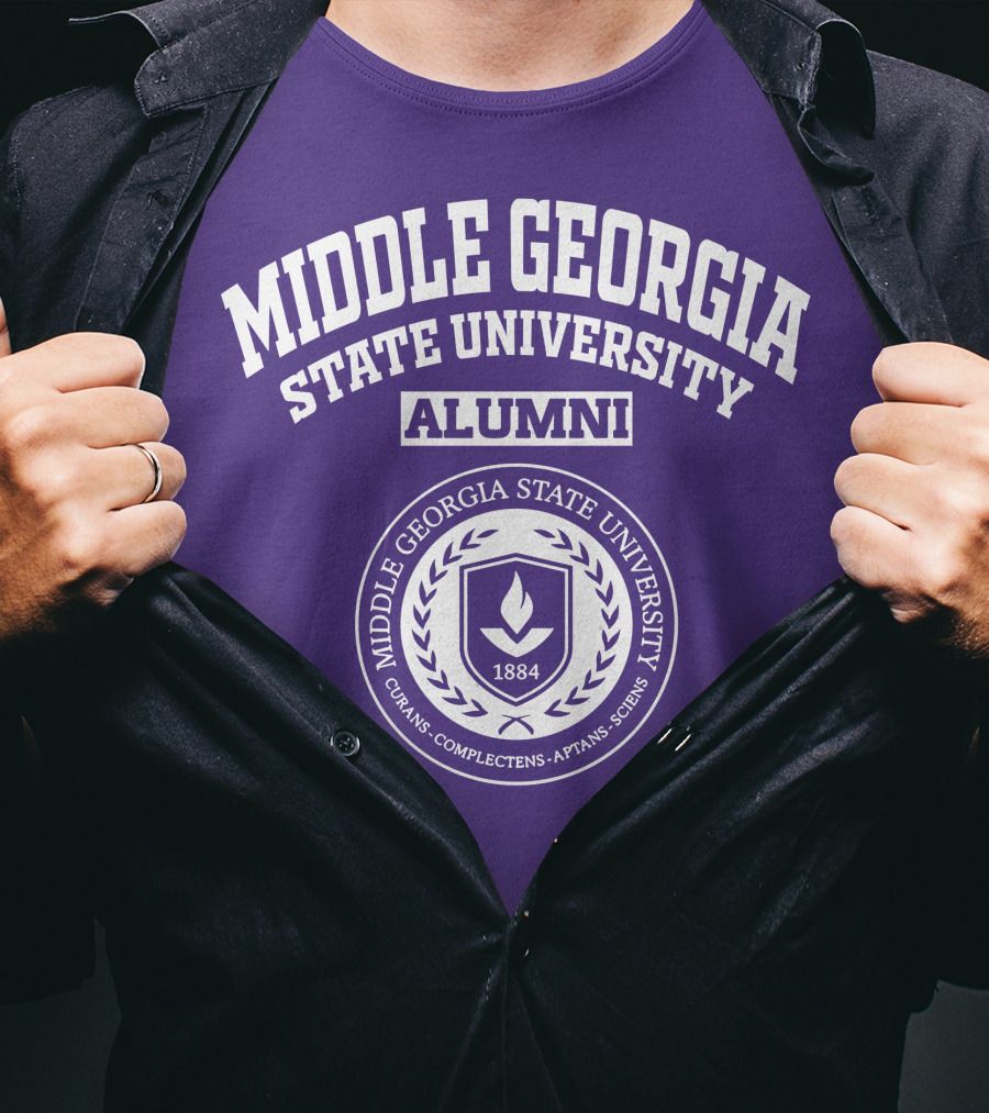 Middle Georgia State University Alumni 1884 Seal T-Shirt