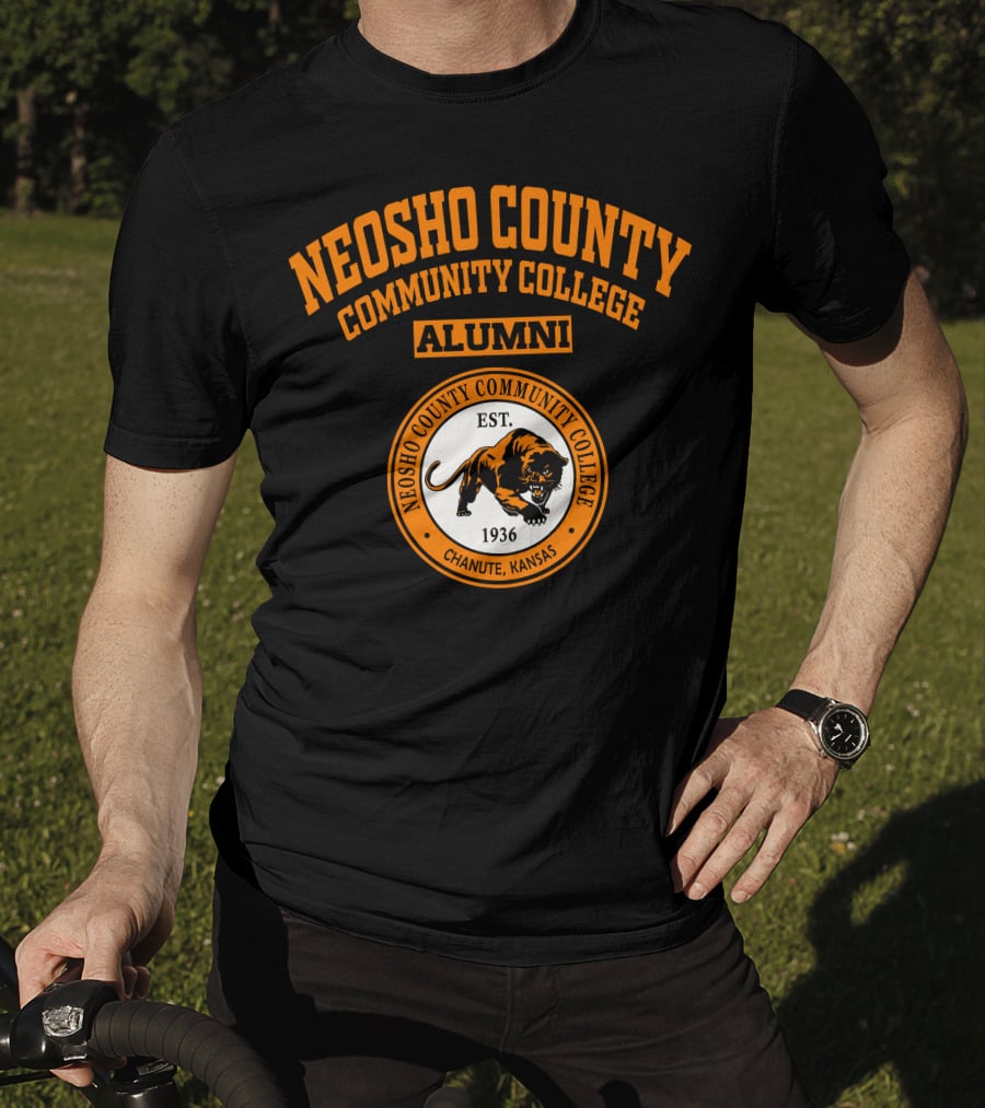 Neosho County Community College Alumni EST 1936 Chanute Kansas Panther T-Shirt