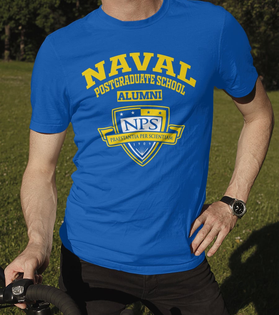 Naval Postgraduate School Alumni Nps Praestantia Per Scientiam 1909 T-Shirt