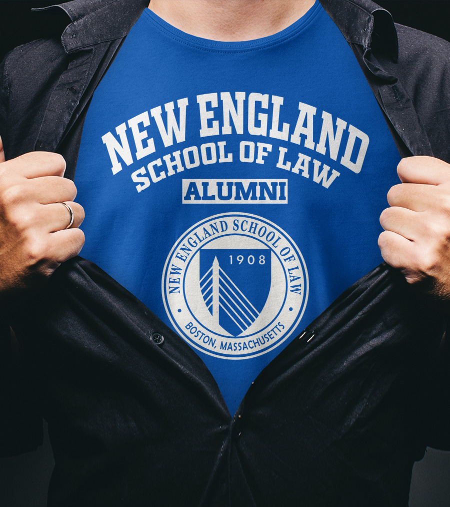 New England School Of Law Alumni Boston Massachusetts 1908 T-Shirt