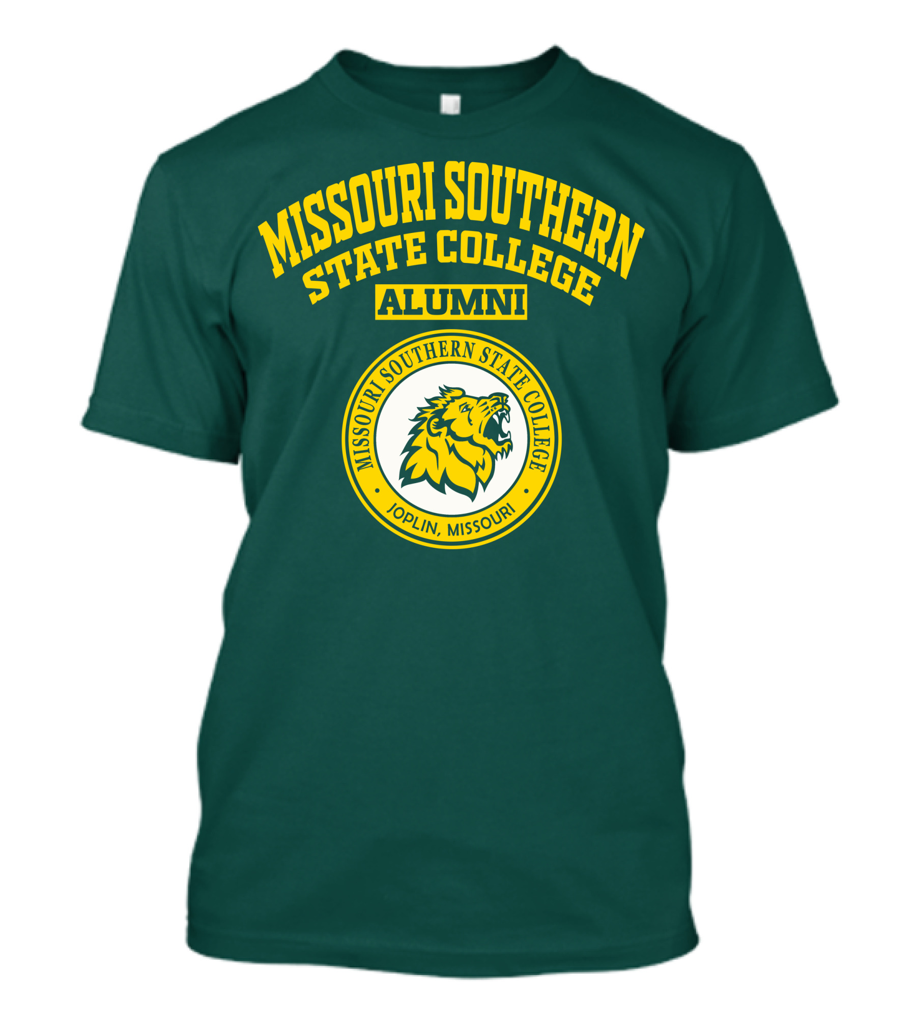 Missouri Southern State College Alumni Joplin Missouri Lion T-Shirt