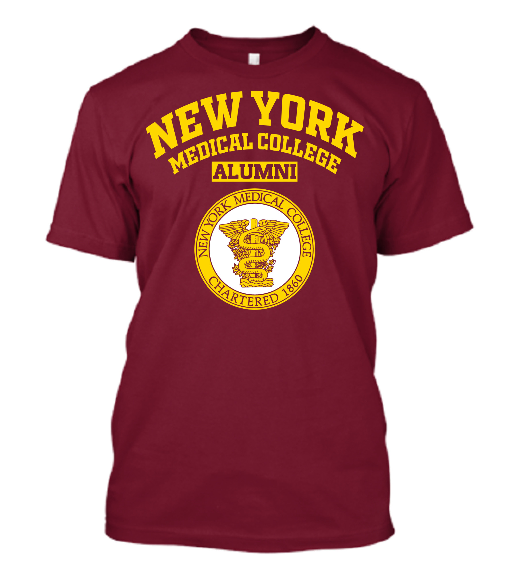 New York Medical College Alumni Chartered 1860 T-Shirt