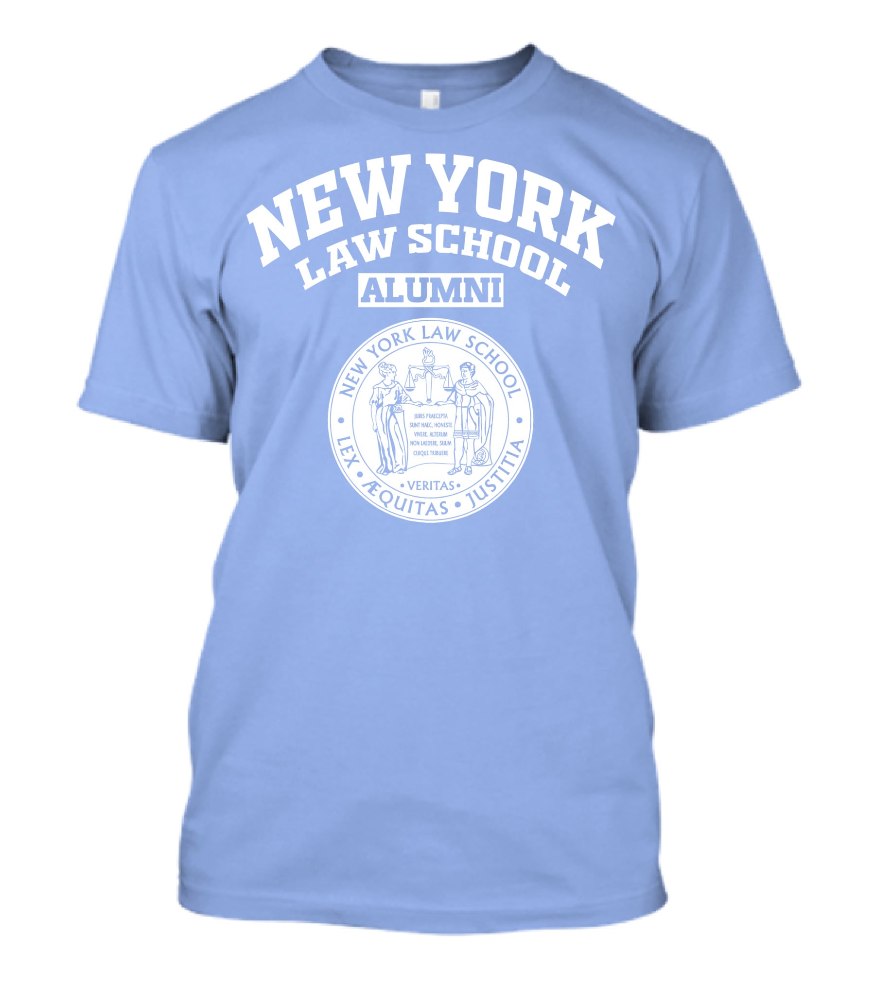 New York Law School Alumni Veritas Lex Aequitas Justitia T-Shirt