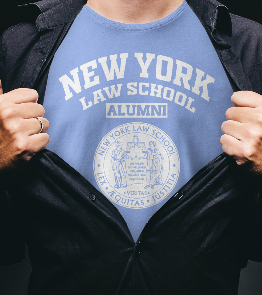 New York Law School Alumni Veritas Lex Aequitas Justitia T-Shirt