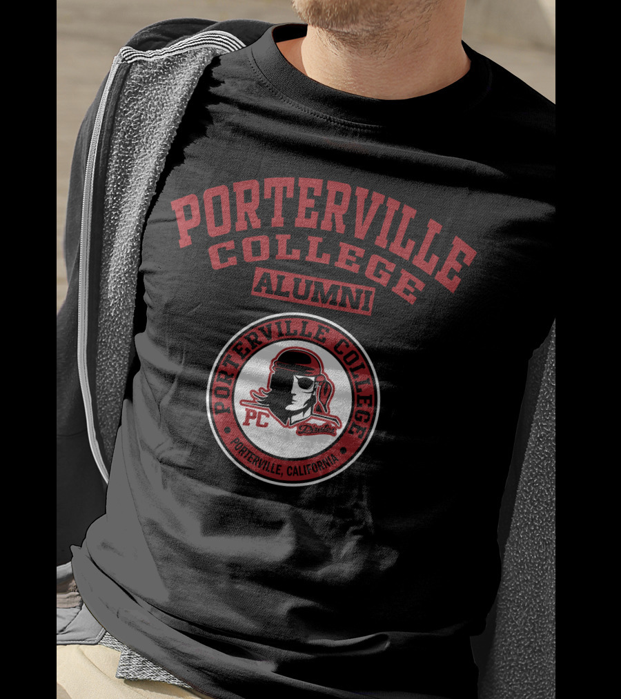 Porterville College Alumni California PC Pirate T-Shirt