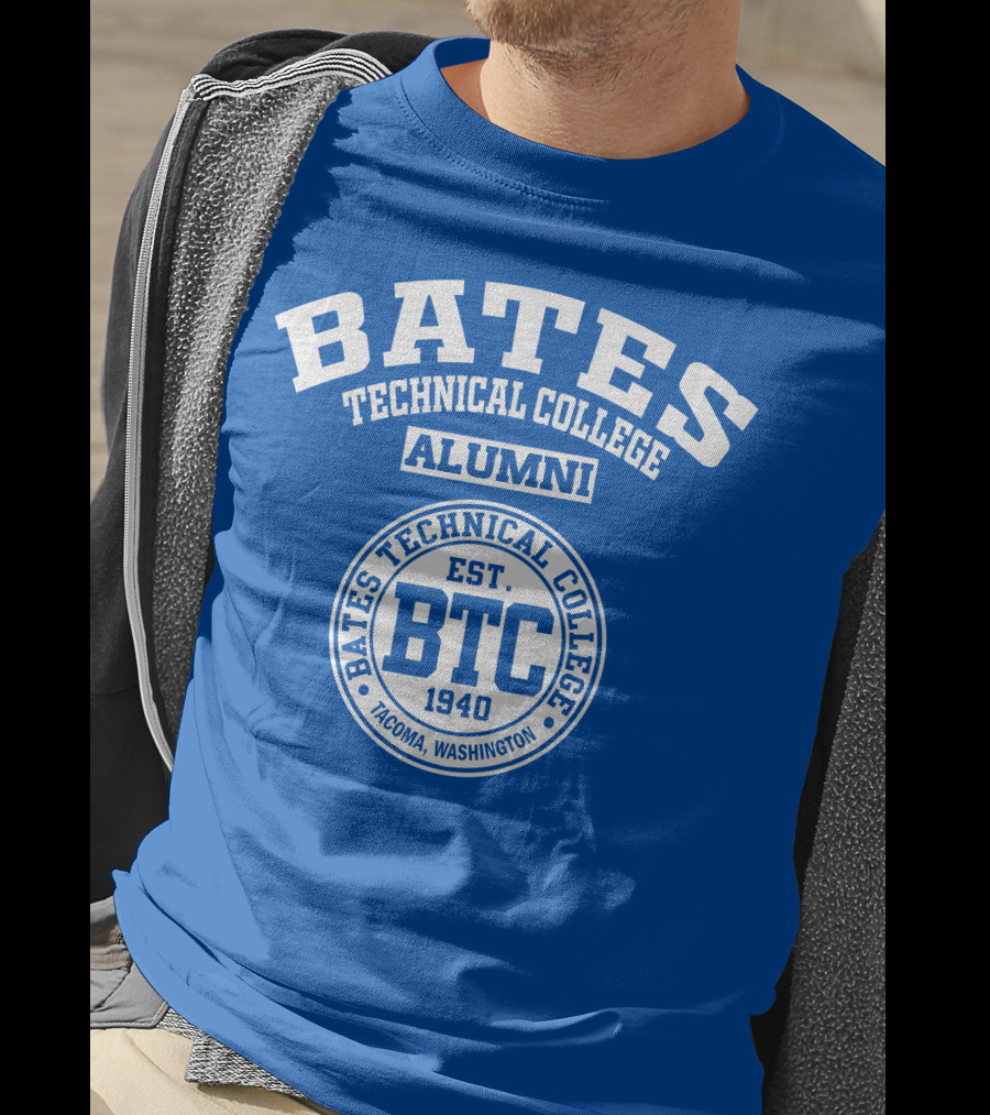 Bates Technical College Alumni Est. 1940 BTC Tacoma Washington T-Shirt