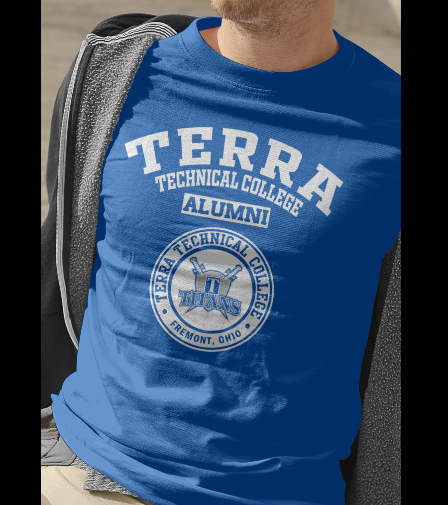 Terra Technical College Titans Alumni Fremont Ohio T-Shirt