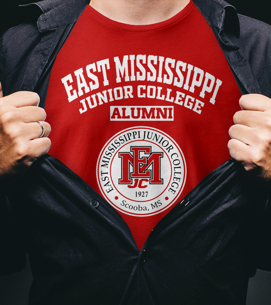 East Mississippi Junior College Alumni Logo Scooba MS 1927 T-Shirt