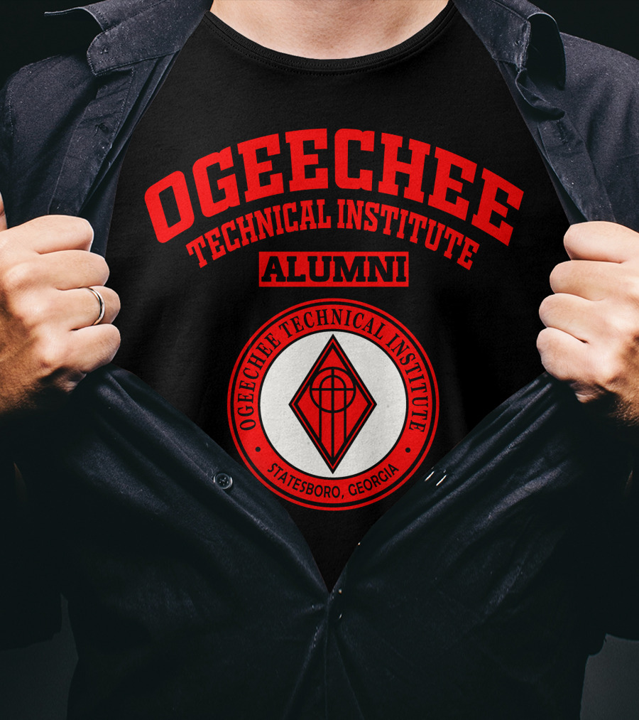 Ogeechee Technical Institute Alumni Statesboro Georgia Emblem T-Shirt