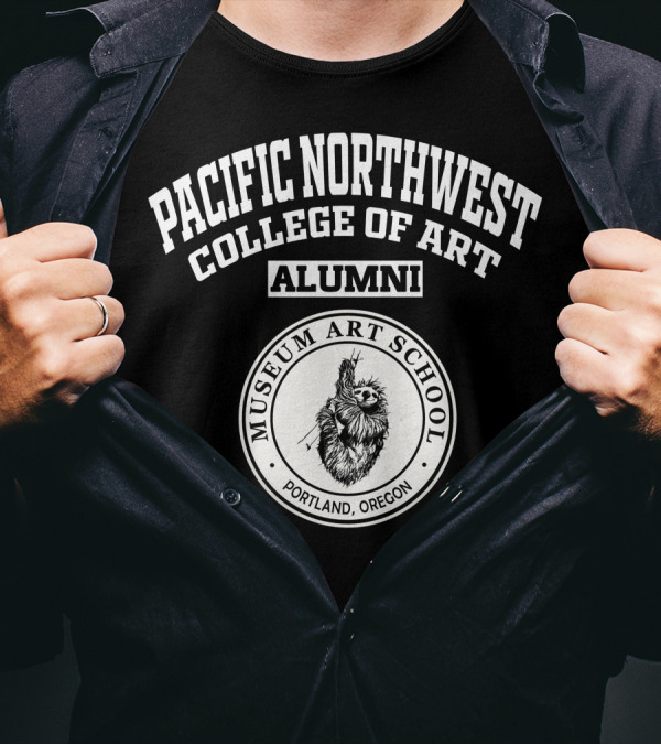 Pacific Northwest College Of Art Alumni Museum Art School Portland Oregon T-Shirt