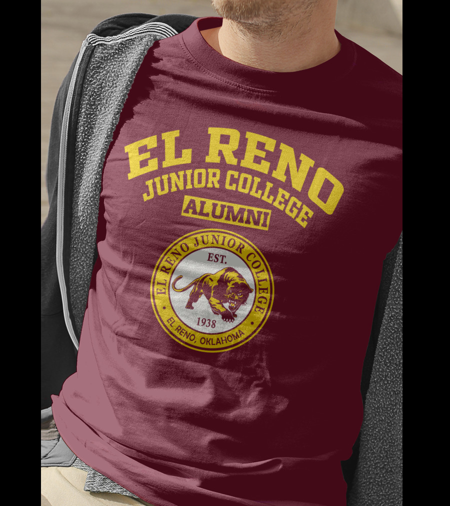 El Reno Junior College Alumni Est 1938 El Reno Oklahoma T-Shirt