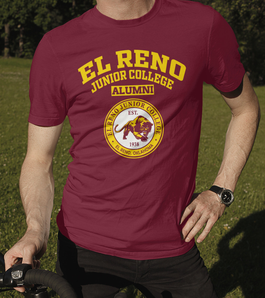 El Reno Junior College Alumni Est 1938 El Reno Oklahoma T-Shirt