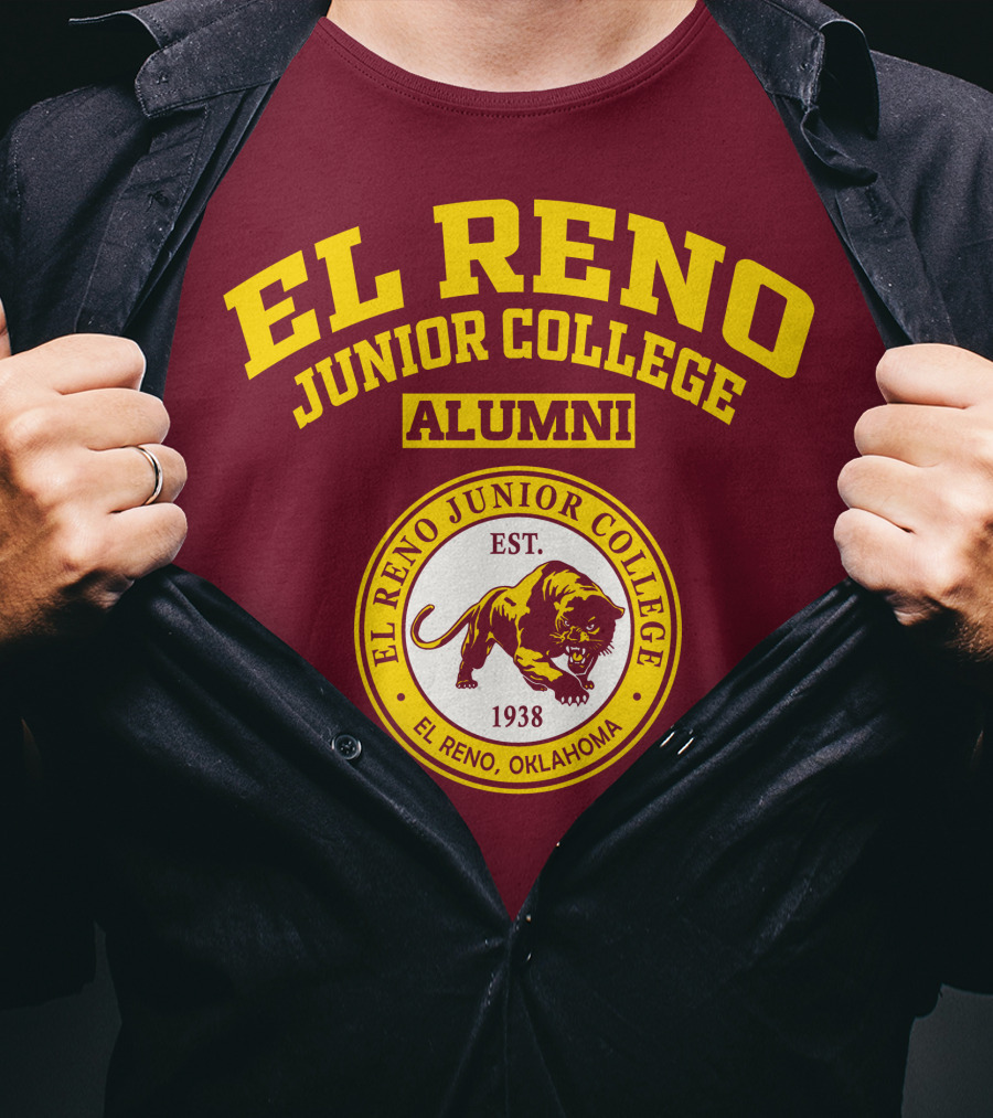 El Reno Junior College Alumni Est 1938 El Reno Oklahoma T-Shirt