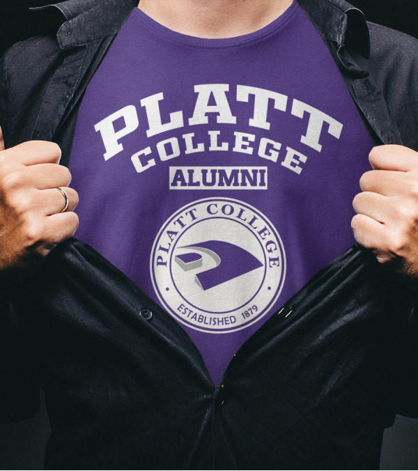 Platt College Alumni Established 1879 T-Shirt
