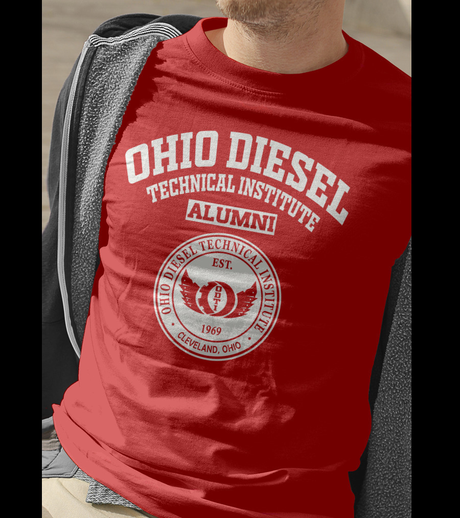 Ohio Diesel Technical Institute Alumni EST. 1969 Cleveland Ohio T-Shirt