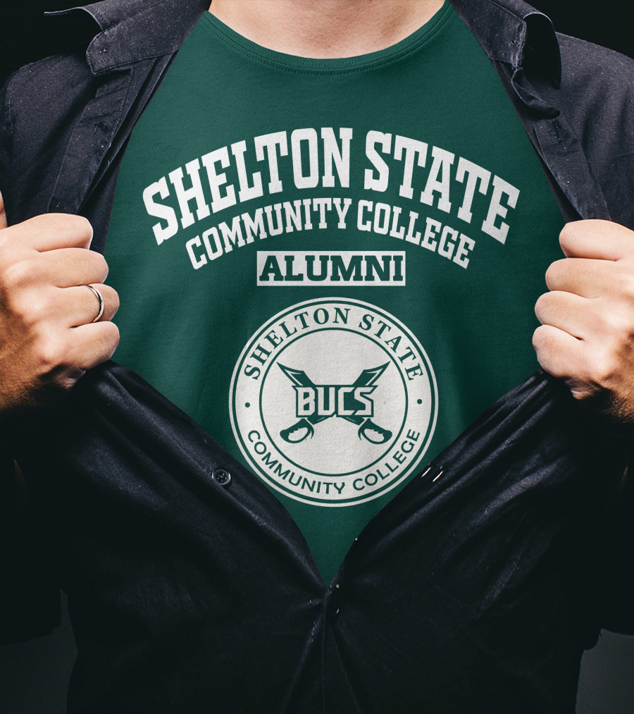 Shelton State Community College Alumni Bucs T-Shirt