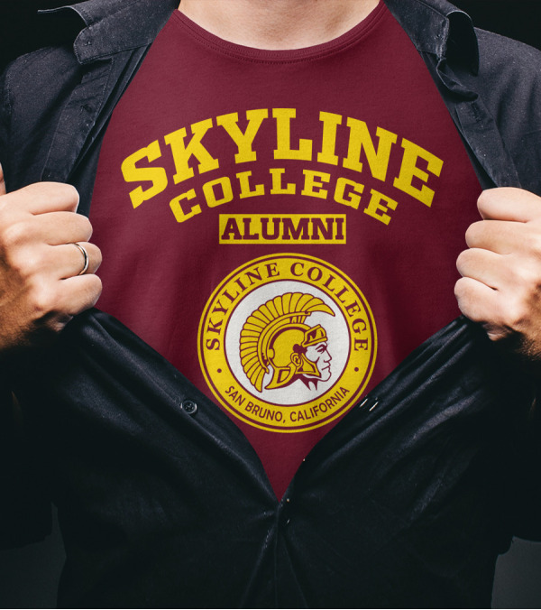 Skyline College Alumni San Bruno California T-Shirt