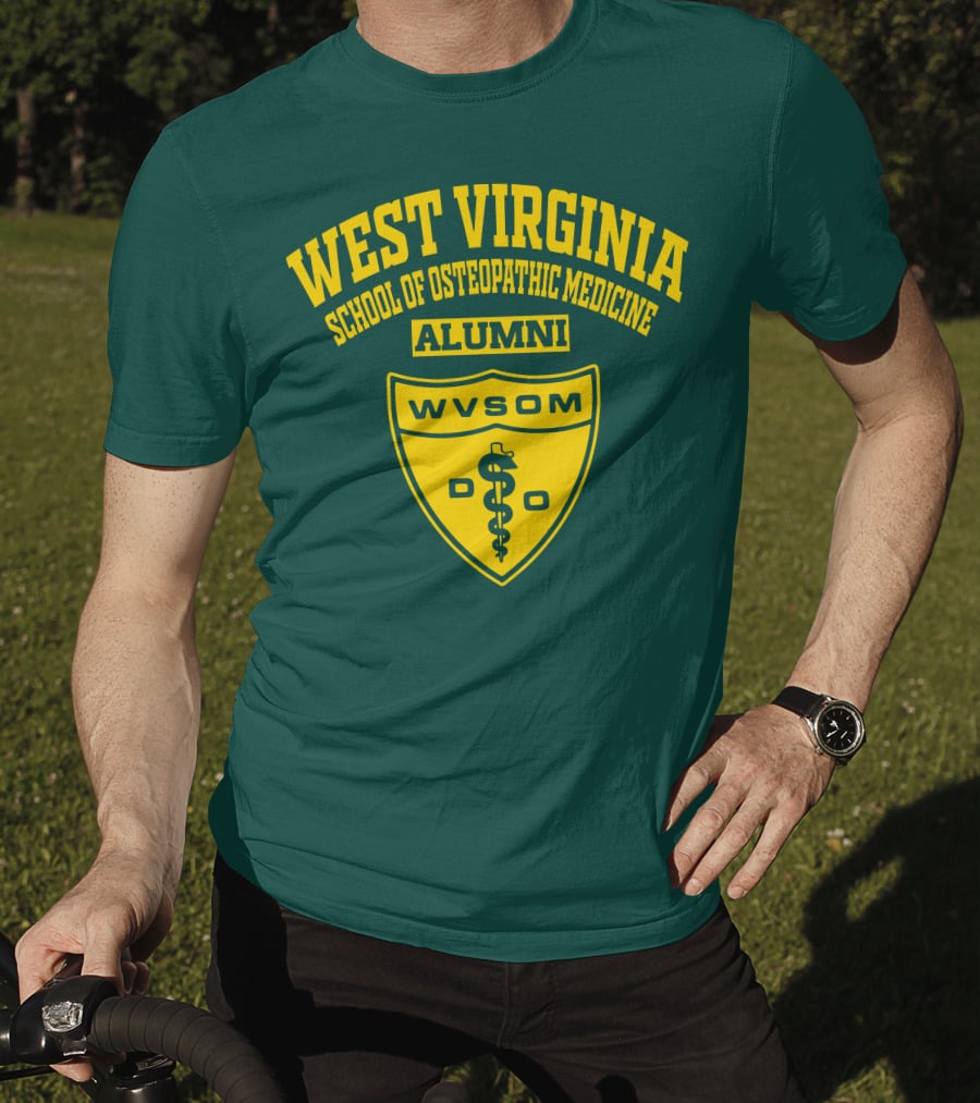 West Virginia School Of Osteopathic Medicine Alumni WVSOM DO Shield T-Shirt