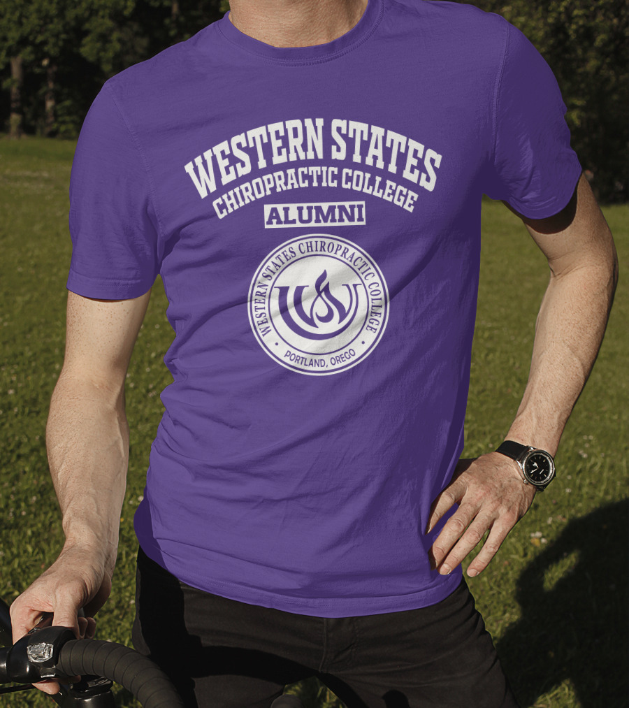 Western States Chiropractic College Alumni Portland Oregon T-Shirt