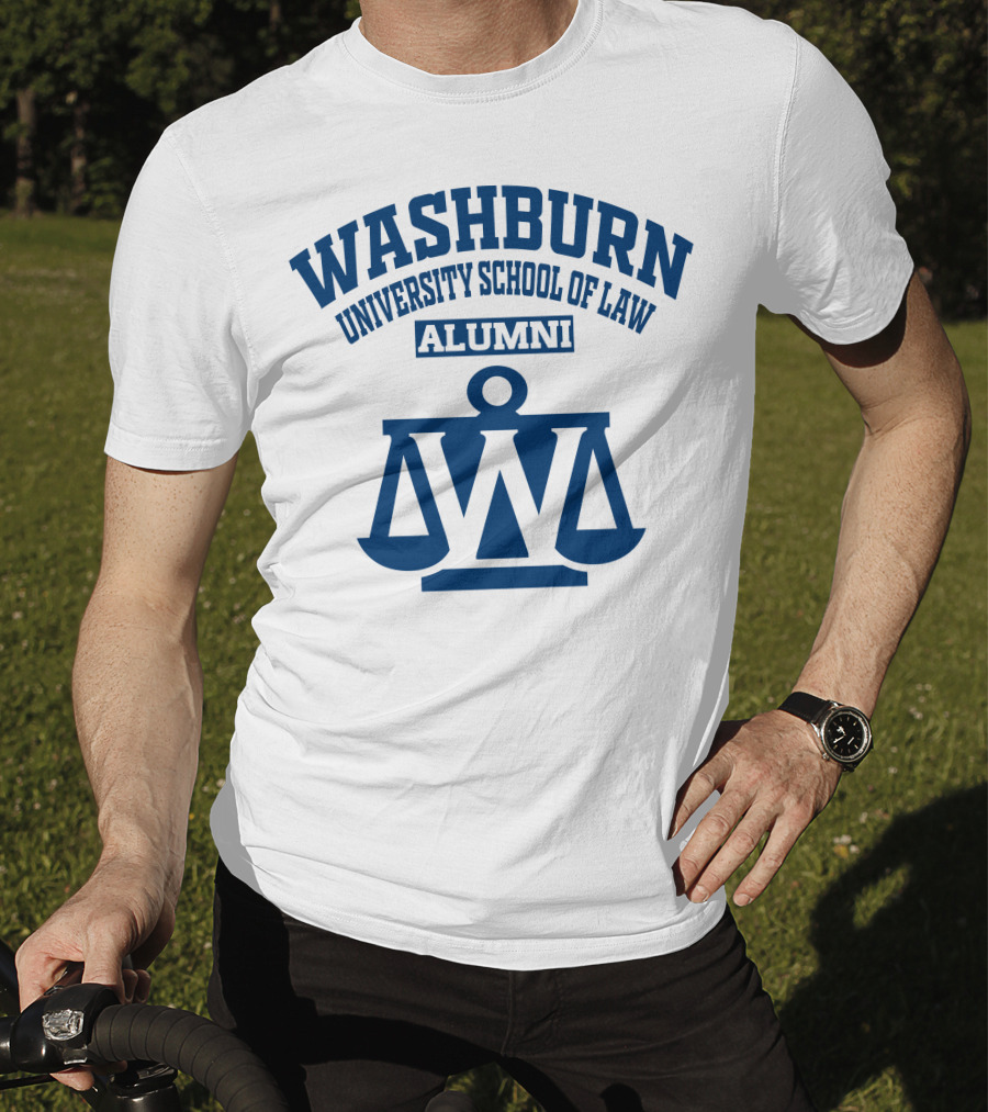 Washburn University School Of Law Alumni Scales T-Shirt