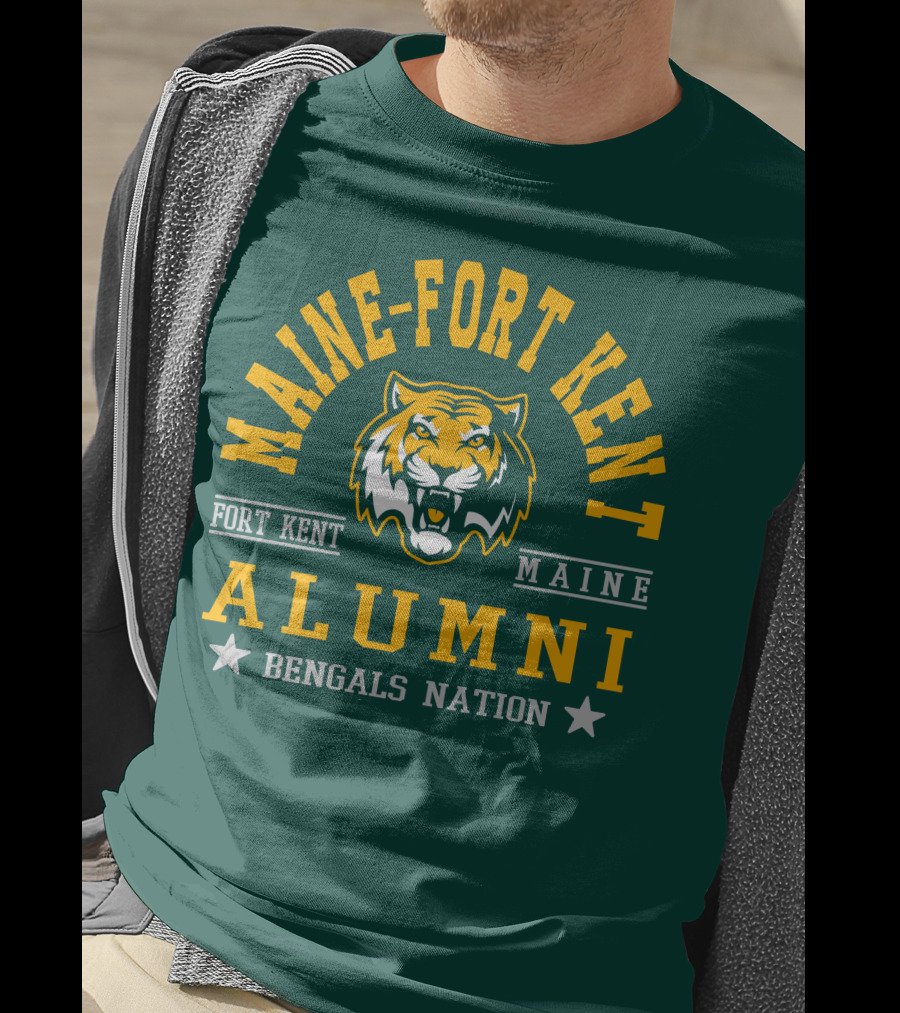 Maine-Fort Kent Alumni Bengals Nation Fort Kent Maine T-Shirt