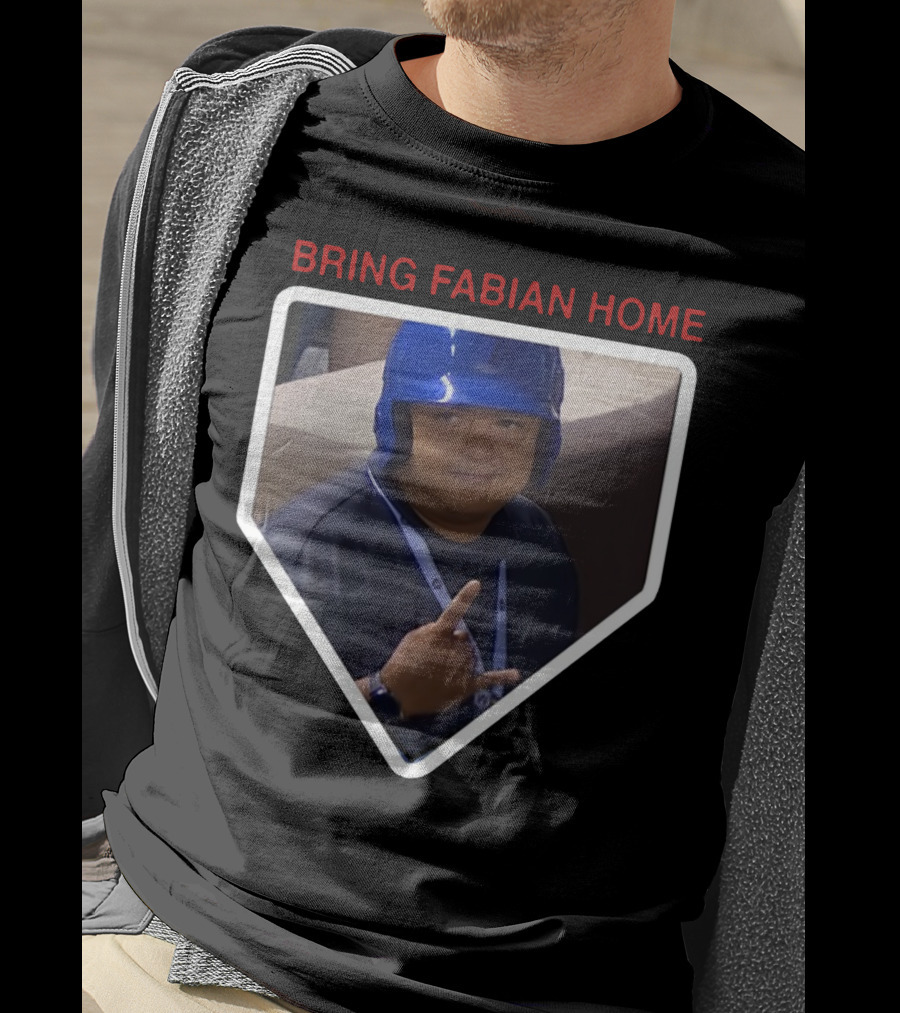 Bring Fabian Home Baseball Fan Moment T-Shirt