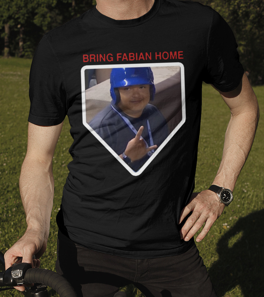 Bring Fabian Home Baseball Fan Moment T-Shirt