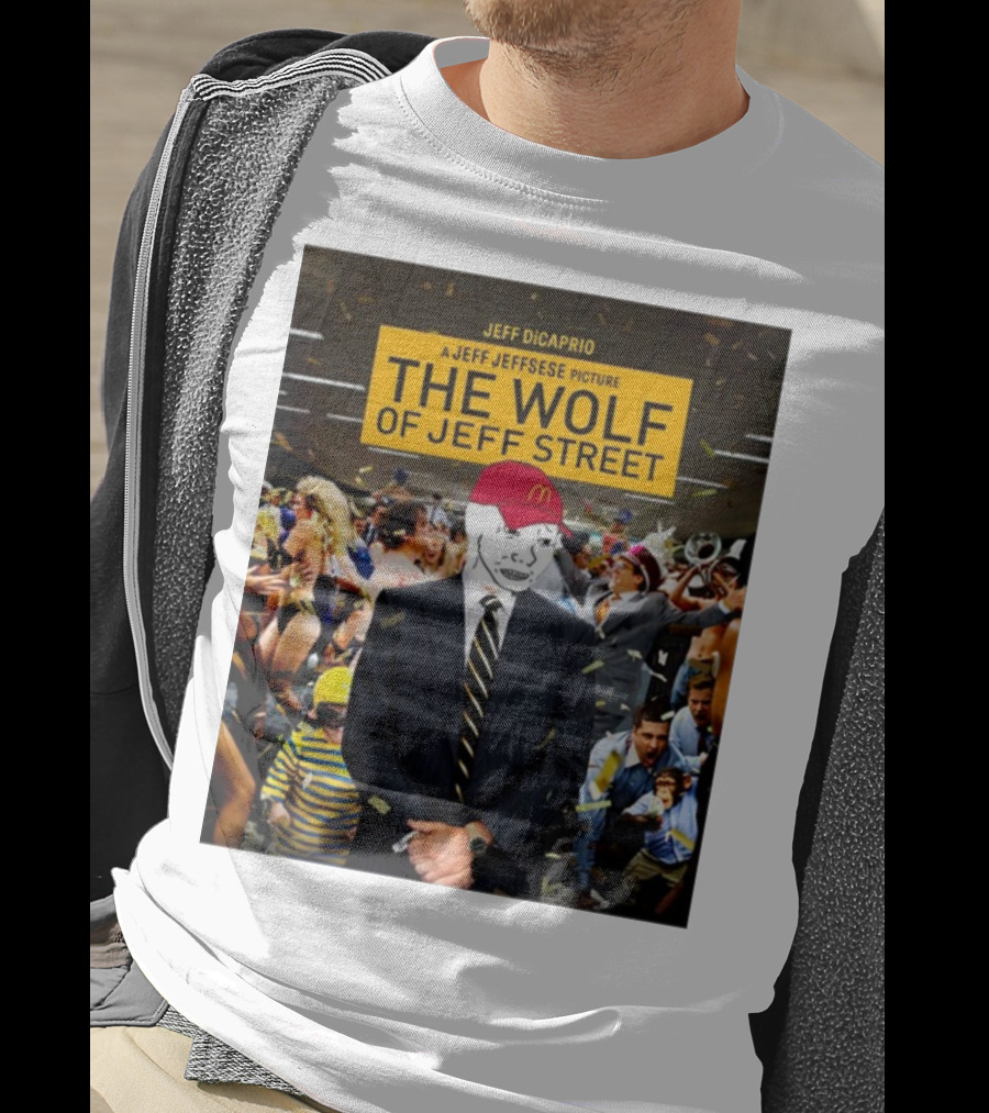 Jeff Dicaprio Jeff Jeffsese The Wolf Of Jeff Street T-Shirt