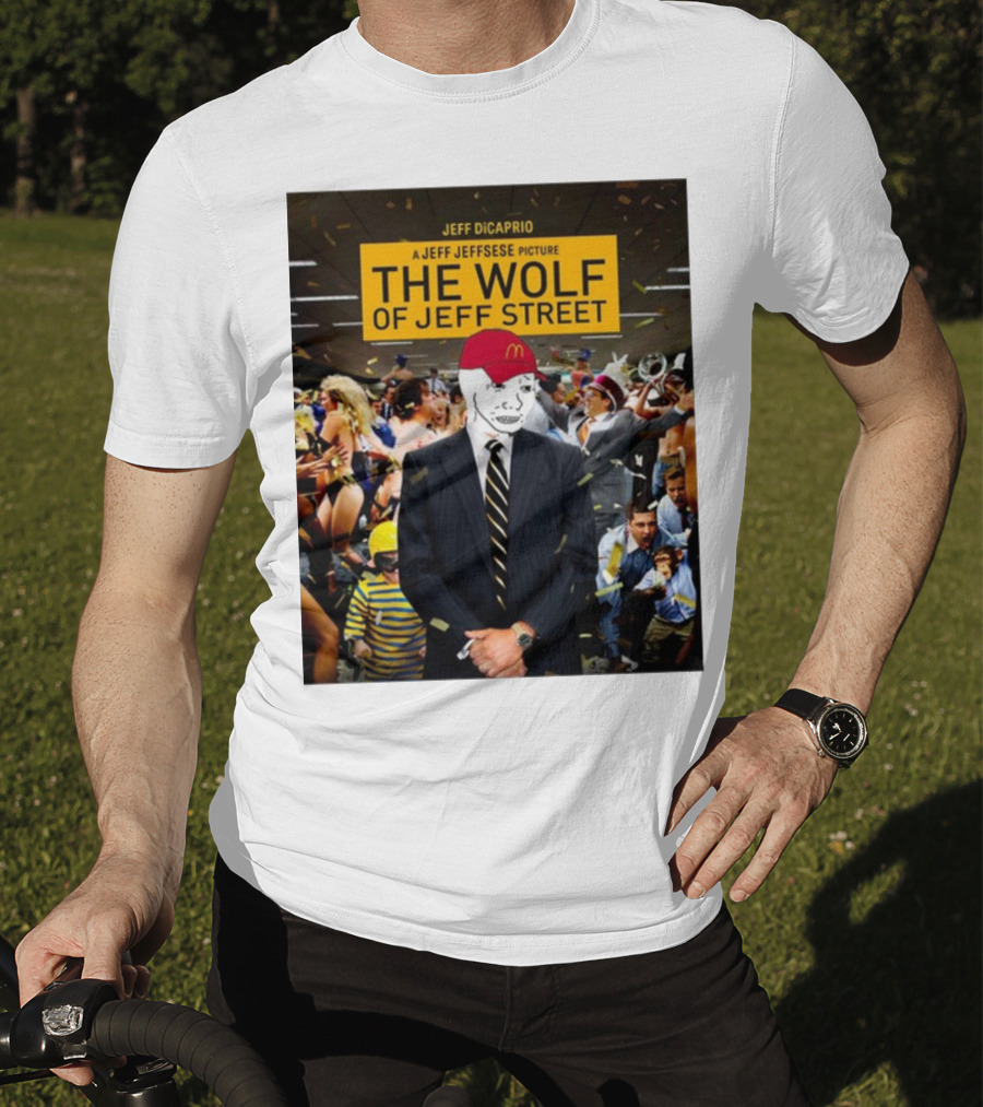 Jeff Dicaprio Jeff Jeffsese The Wolf Of Jeff Street T-Shirt