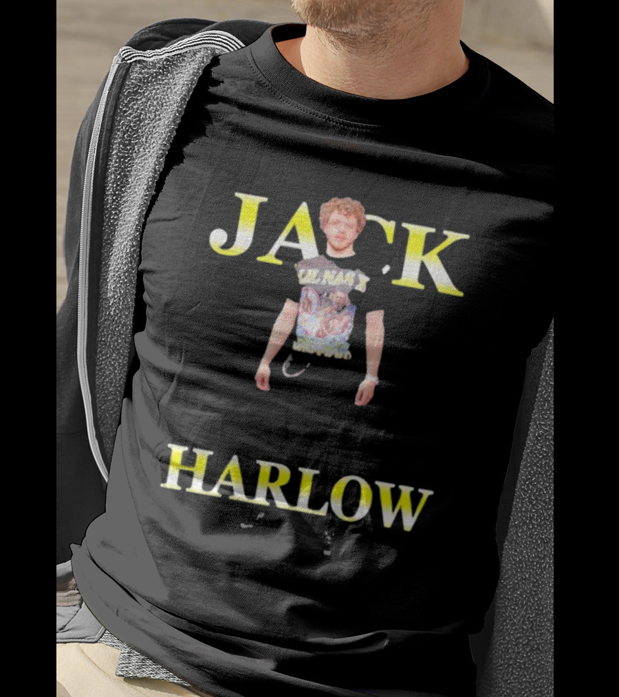 Lil Nas X Wearing Jack Harlow T-Shirt With Jack Harlow T-Shirt