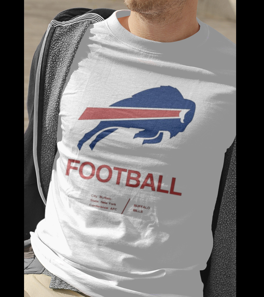 Buffalo Bills Football City Buffalo State New York Conference AFC T-Shirt