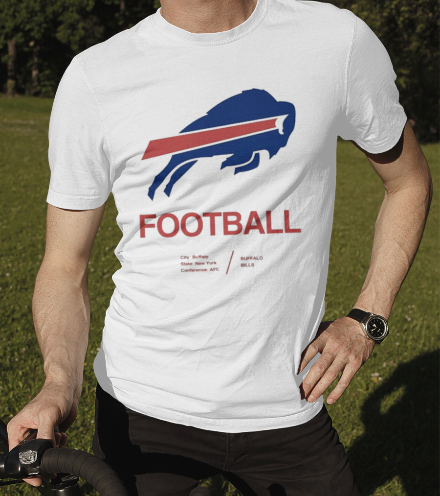 Buffalo Bills Football City Buffalo State New York Conference AFC T-Shirt