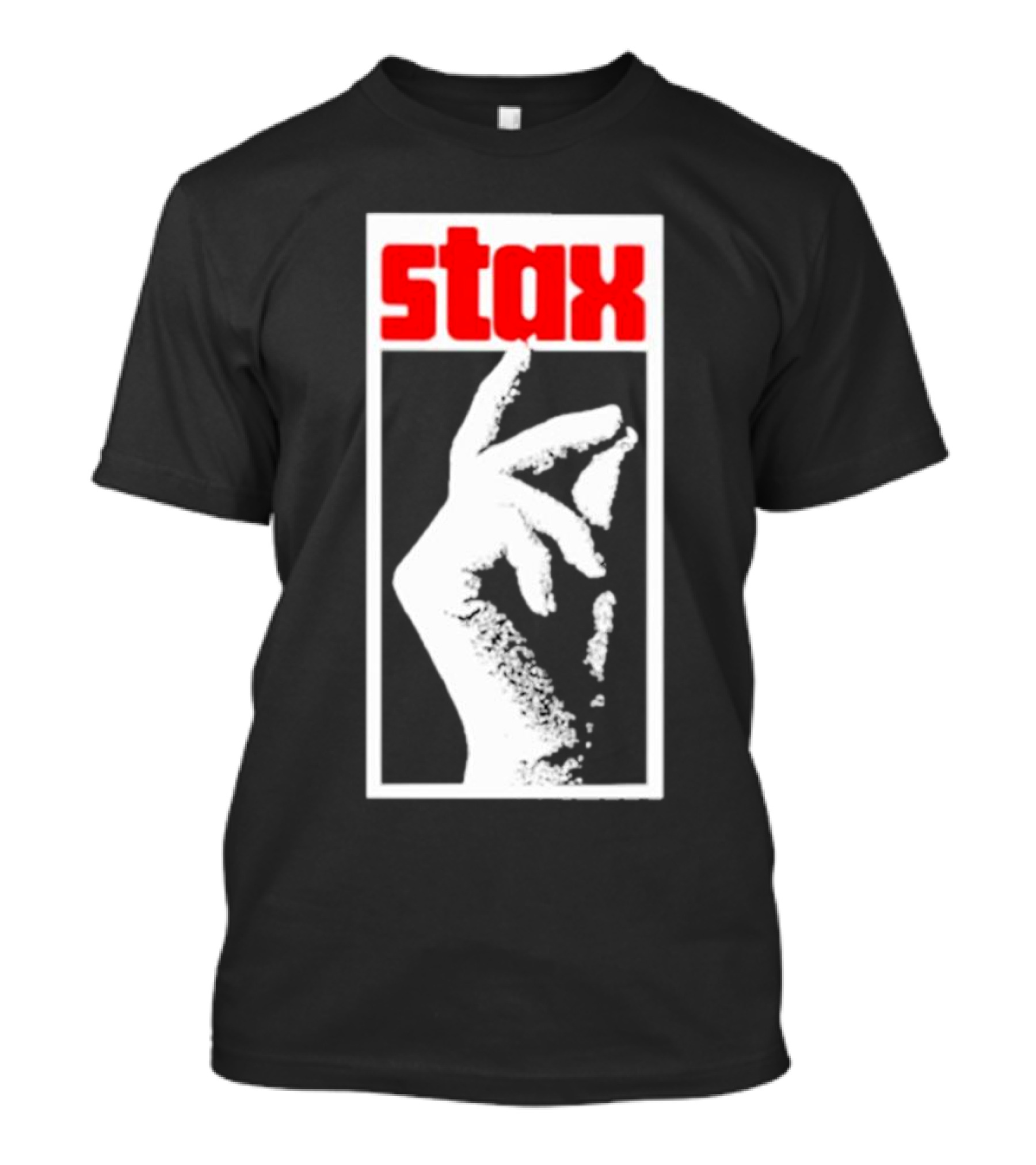 Stax Records Merch Classic Stax Snap Logo Hand T-Shirt