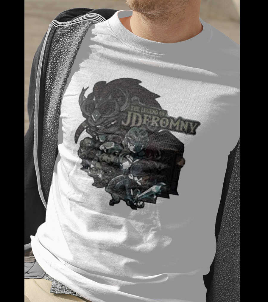 The Legend Of Jdromny Dark Adventure Characters T-Shirt