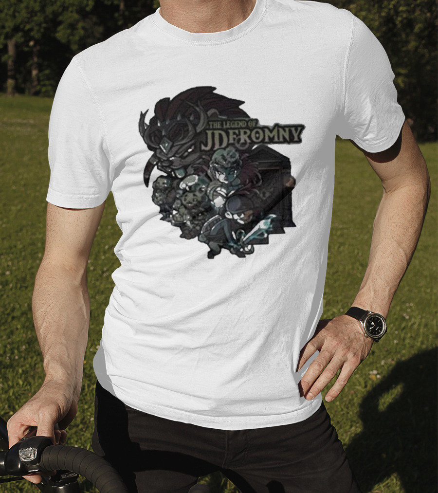 The Legend Of Jdromny Dark Adventure Characters T-Shirt