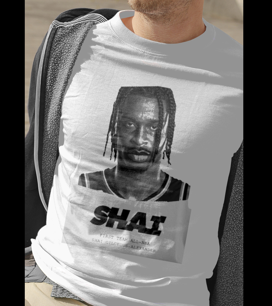 Sportscenter Shai First Team All-NBA Shai Gilgeous-Alexander T-Shirt