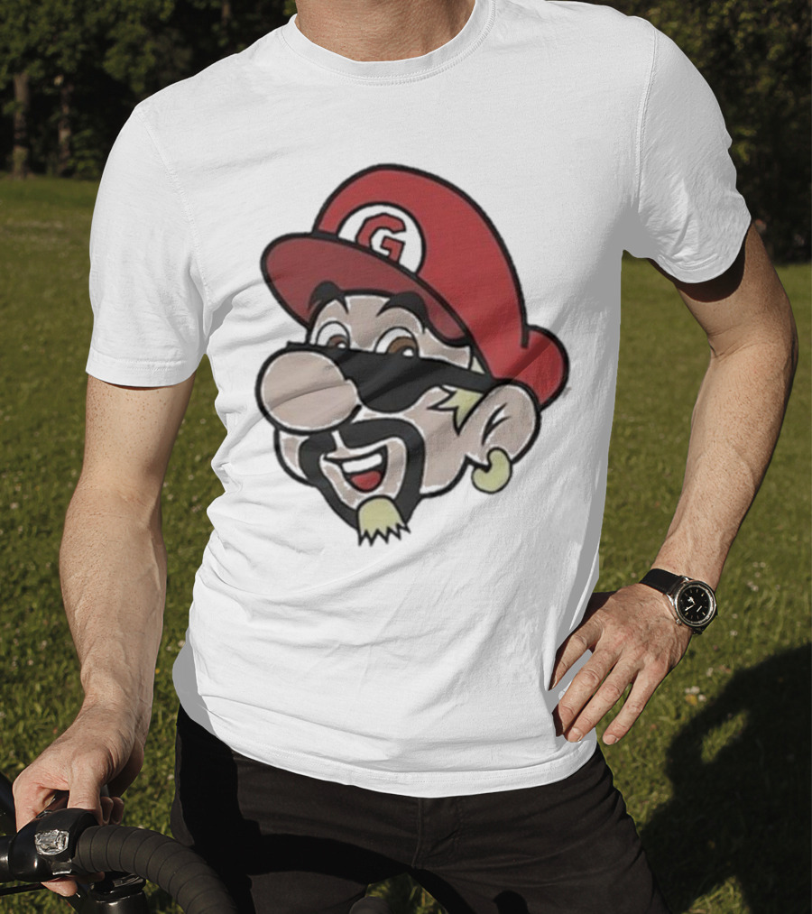 Super Fierio G Mustache Cap T-Shirt