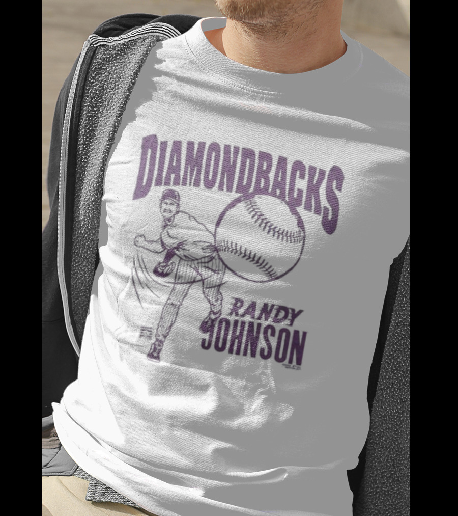 Diamondbacks Randy Johnson Baseball T-Shirt