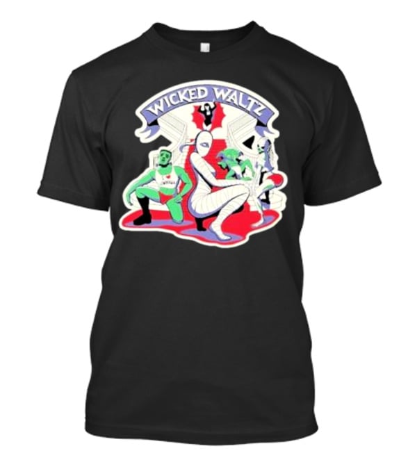 Wicked Waltz Lewberger Monster Characters On Red Carpet T-Shirt