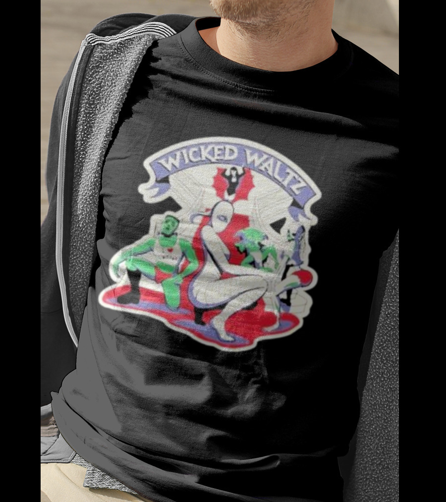 Wicked Waltz Lewberger Monster Characters On Red Carpet T-Shirt