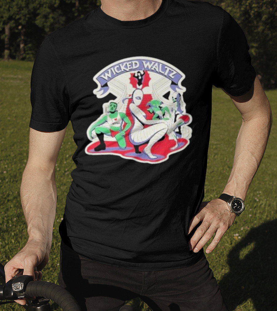 Wicked Waltz Lewberger Monster Characters On Red Carpet T-Shirt