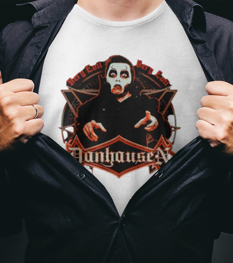 Danhausen Very Evil AEW Star Iconic Evil Character T-Shirt