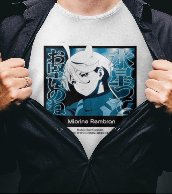 Miorine Rembran The Witch From Mercury Mobile Suit Gundam T-Shirt