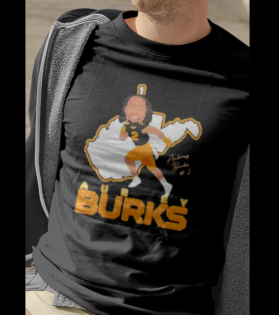 Aubrey Burks Fan 1 Football Player Art #2 T-Shirt