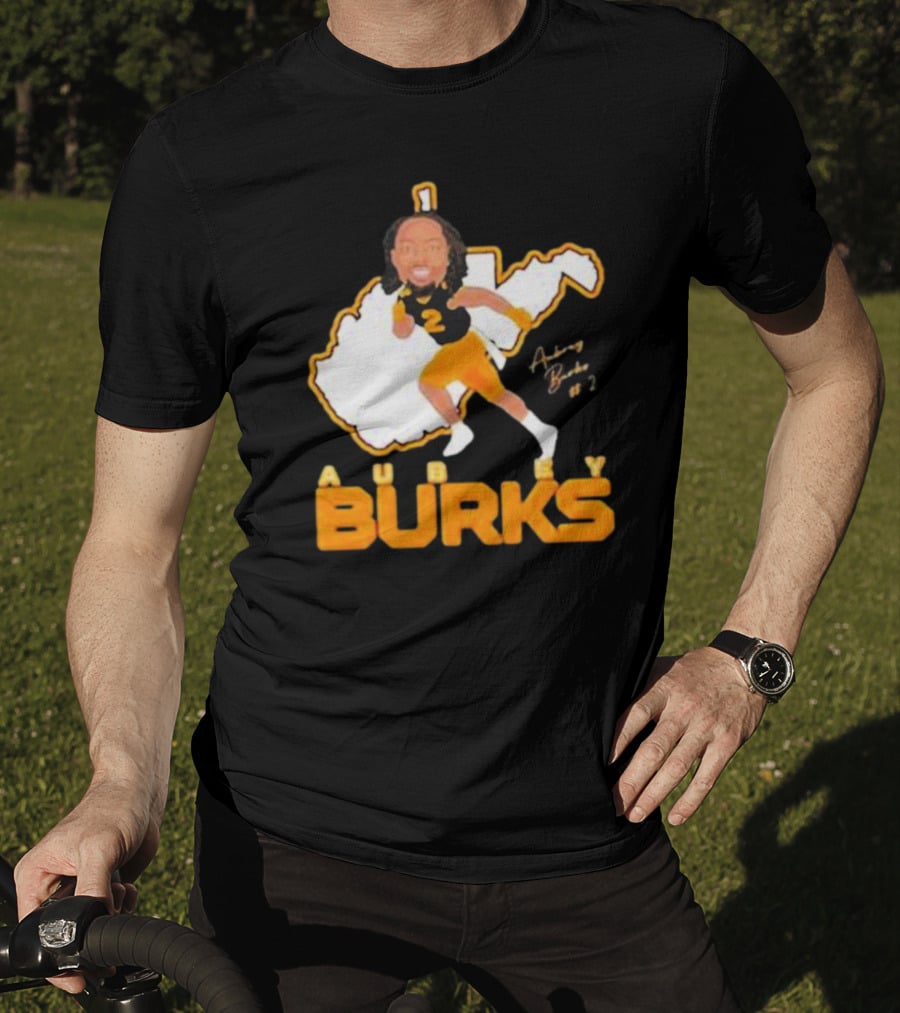 Aubrey Burks Fan 1 Football Player Art #2 T-Shirt