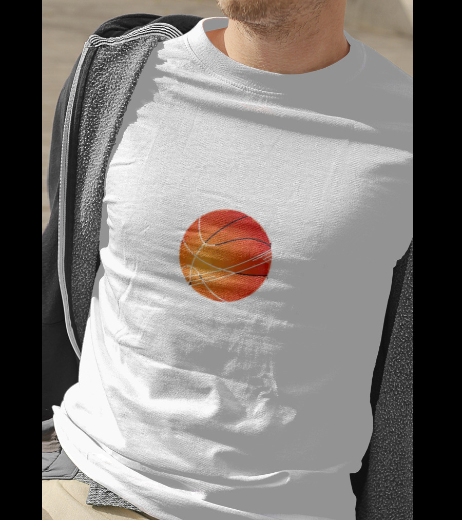 Basketball Lovers Basketball Player Galaxy Planet Basketball Space T-Shirt