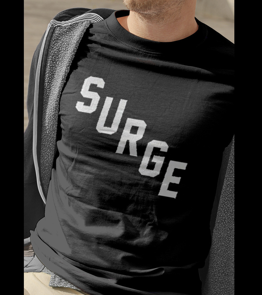 Carolina Surge Bold Athletic Varsity T-Shirt