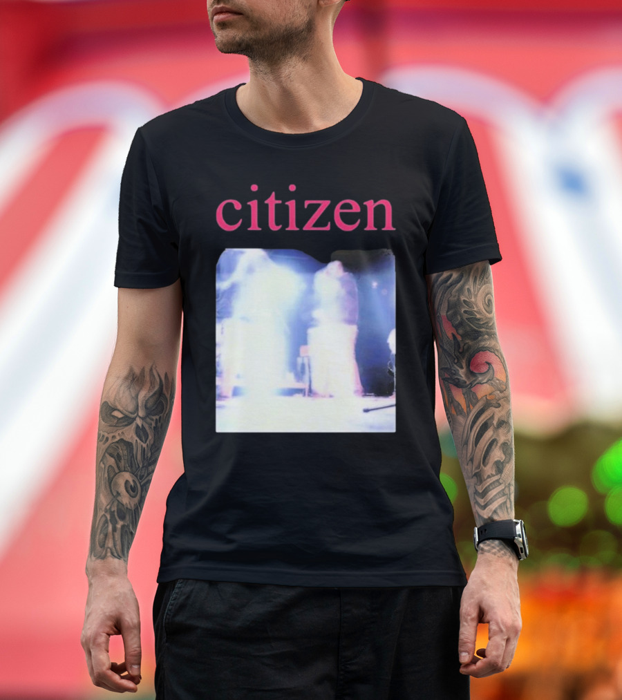 Citizen Blurry Photo Ghostly Figures T-Shirt