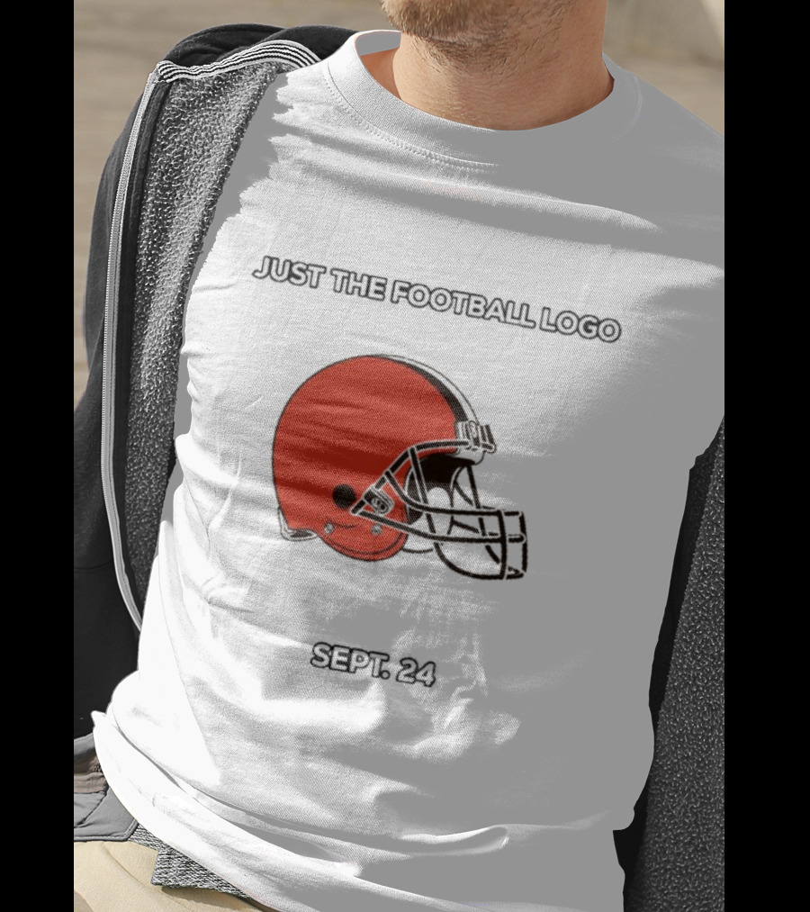 Cleveland Browns Just The Football Sept 24 T-Shirt